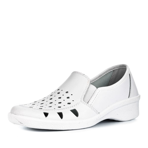 Туфли женские белые 02-13