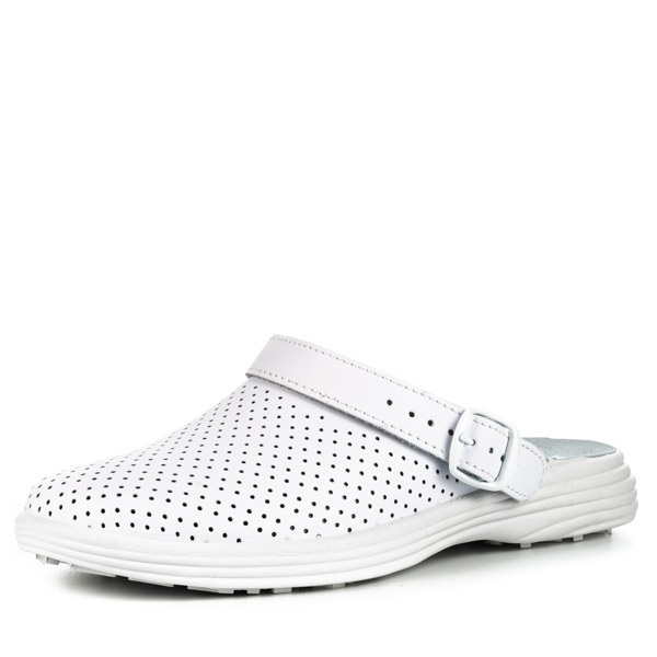 Сабо женские белые 54-01