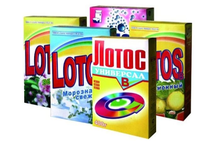 Порошки стиральные, отбеливатели, моющие средства