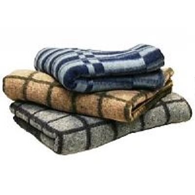 Одеяло п/ш 75% клетка 1,5 сп. (140х205) плотность 450 г/кв.м. (Харьков)