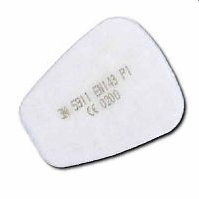 Предфильтр 3М 5911, герметично упак.по 2 шт, цена за 1 шт., продавать кратно 2 шт.