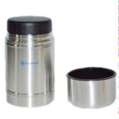 Термос LUO TUO  с широким горлом, вакуумный.  стальной, 0,75л (упак. 12 шт.)