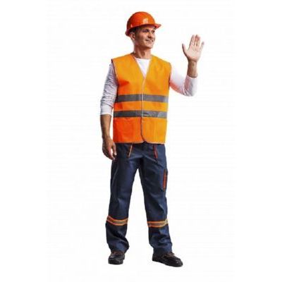 Жилет Сигнальный 2 оранжевый ЖИЛ320