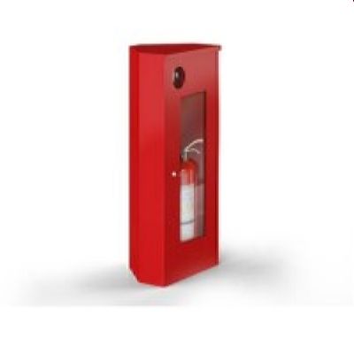 ШПО-107 открытый угловой красный/белый