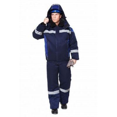 Костюм Страйк т.синий/василек (зимний) КОС630