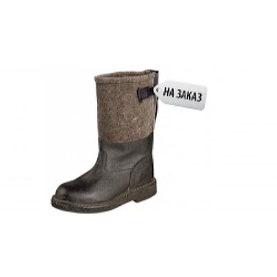 Сапоги войлочные Полярник кожа, микропористая резина.