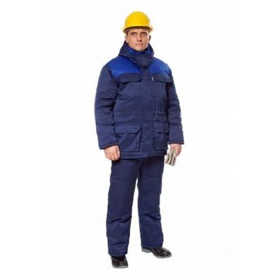 Костюм Буран т.синий/василек КОС241