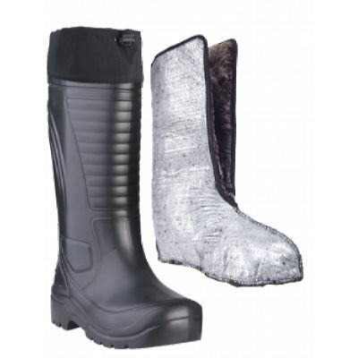 Сапоги ЭВА мужские зимние NORD (SARDONIX) -60С, с чулком и манжетой, цвет в ассорт.(в уп. 4 пар)