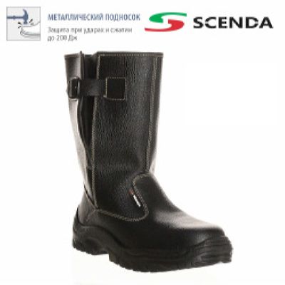 Сапоги кожаные СТИКС  ПУ с МП