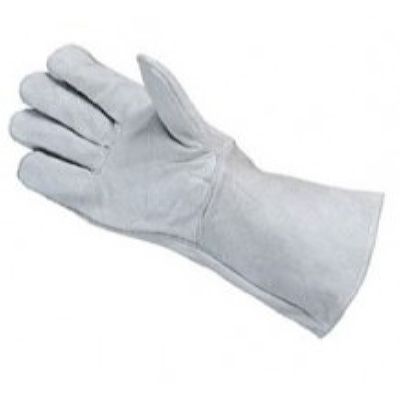 Краги спилковые пятипалые