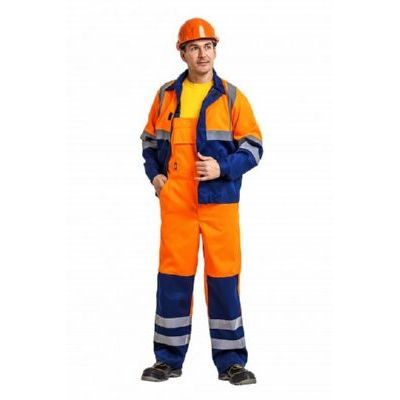 Костюм Спектр оранжевый/т.синий ДОР502