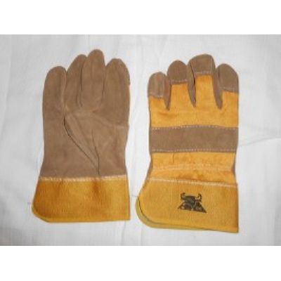 Перчатки АНГАРА - спилковые, комбинированные