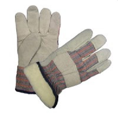 Перчатки АНГАРА - спилковые, утепленные