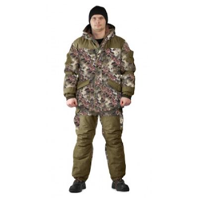 Костюм «ГЕРКОН» зимний мембранный непромокаемый дышащий кмф Желтые соты