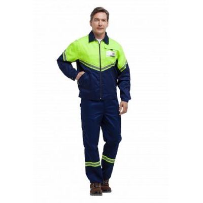 Куртка Илион синий/неоновый КУР623