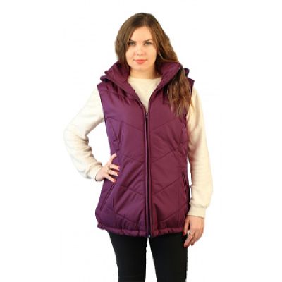 Жилет женский Gerkon Delta утеплённый т. Дюспа Бордо