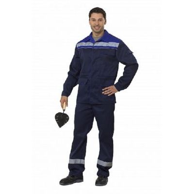 Костюм Профи 1 т.синий/василек КОС521