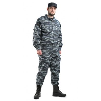 Костюм мужской Спецназ тк.смесовая ТВИЛ Серый вихрь