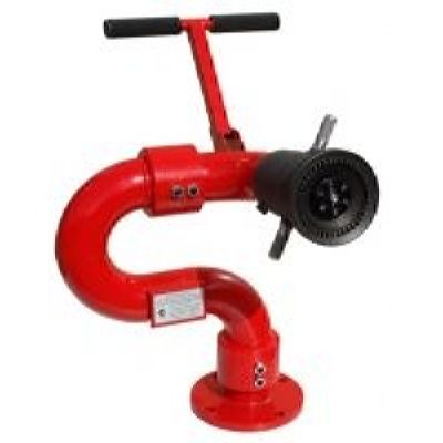 СТВОЛ ПОЖАРНЫЙ ЛАФЕТНЫЙ  водопенный универсальный стационарный, с ручным управлением  ЛС-С20(30,40)У