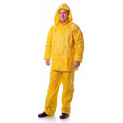 Костюм влагозащитный нейлоновый с ПВХ желтый