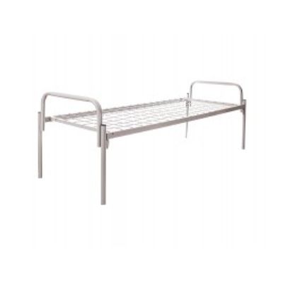 Кровать одноярусная металлическая