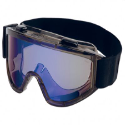 Очки Премиум закрытые, непрямая вентиляция, синие линзы с антибликовым и с AF-AS покрытием