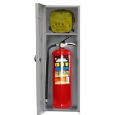 КОНТЕЙНЕР ДЛЯ ОГНЕТУШИТЕЛЯ И СИЗ МАРКИ «ШАНС» (КОНТЕЙНЕР -ОП-4, ОГНЕТУШИТЕЛЬ, НАКИДКА И САМОСПАСАТЕЛЬ «ШАНС»-Е)