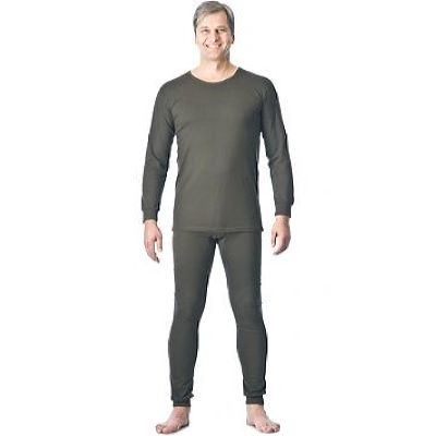 Бельё нательное трикотажное с начёсом (зима),оливковые тона,пл.250 г/кв.м Россия