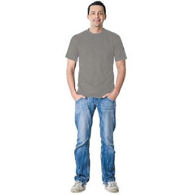 Футболка тёмно-серая плотность 160 г/кв.м., х/б-100 %  Узбекистан