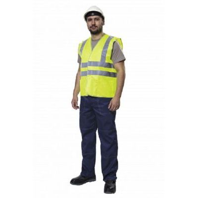 Жилет Сигнальный 1 лимон ЖИЛ321