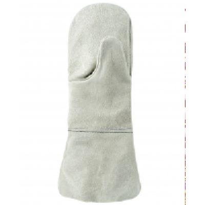 Краги спилковые двупалые