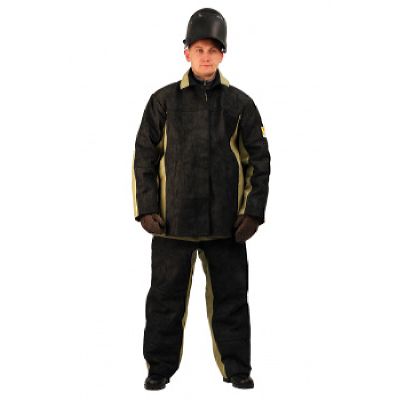 Костюм Сварщик летний  брезентовый со спилком