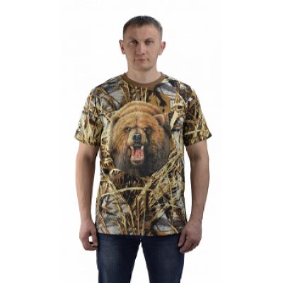 Футболка "Медведь круг" КМФ. Мир футболок