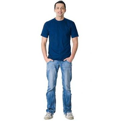 Футболка темно-синяя плотность 160 г/кв.м.   х/б-100 % Узбекистан