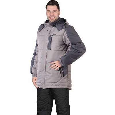 Куртка ЕНИСЕЙ светло-серый с серым