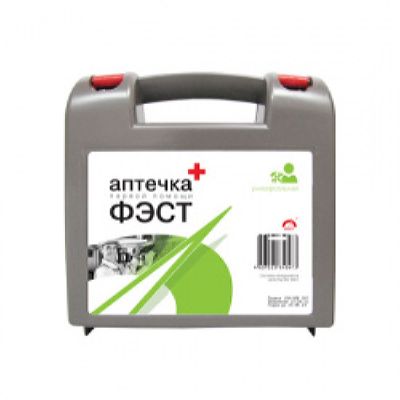 Аптечка универсальная ФЭСТ №6 футляр пластик (7чел)