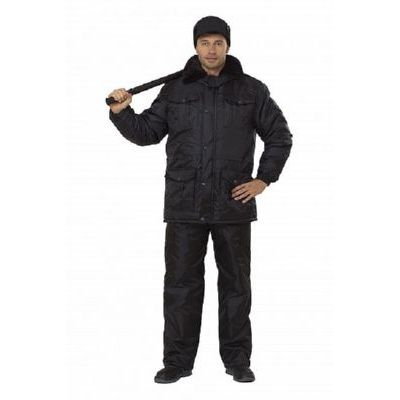 Куртка Охранник удлиненная черный КУР606