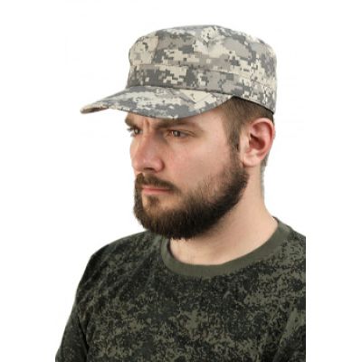 Кепка Контрол светло-серая цифра