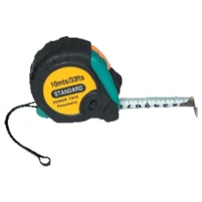 Рулетка обрезиненный корпус 10м.