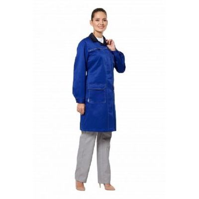 Халат Страйк василек/синий (женский) ХАЛ519