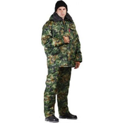 Брюки мужские Охрана зимние кмф нато