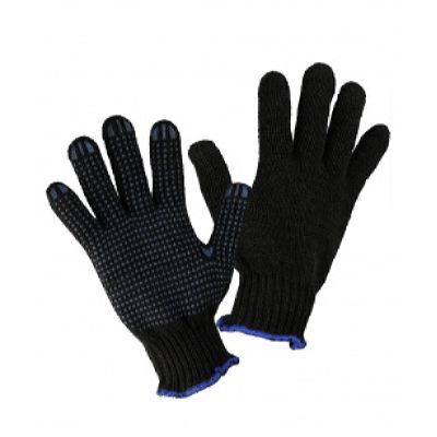 Перчатки п/ш двойные ПВХ-точка (120 пар в уп.)