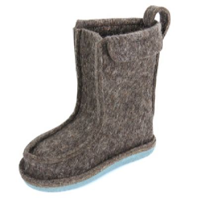 Валенки шитые короткие Полувалеши (Таймыр) с подошвой ЭВА