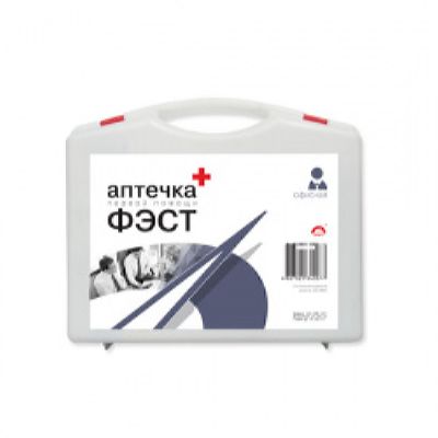 Аптечка офисная АРК ФЭСТ №5.1 футляр пластик (30чел)
