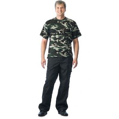 Футболка КМФ "Лес" плотность 150г/кв.м.