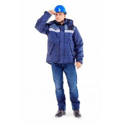Куртка Эребус синий/серый КУР515