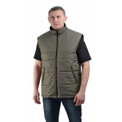 Жилет утепленный Nordwig-Rapid хаки, тк дюспа