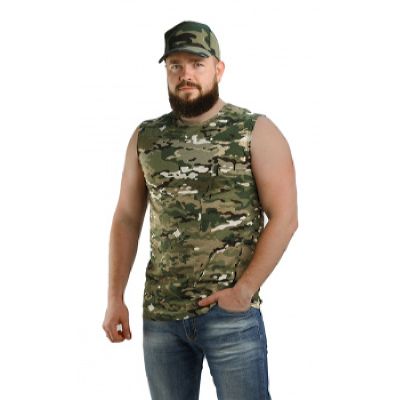 Безрукавка-афганка Мультикам