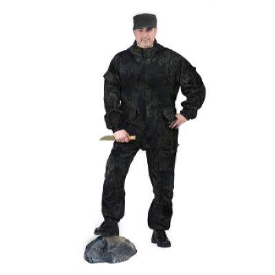 Костюм Горка 3 куртка/брюки кмф  МУЛЬТИКАМ ЧЁРНЫЙ тк. грета
