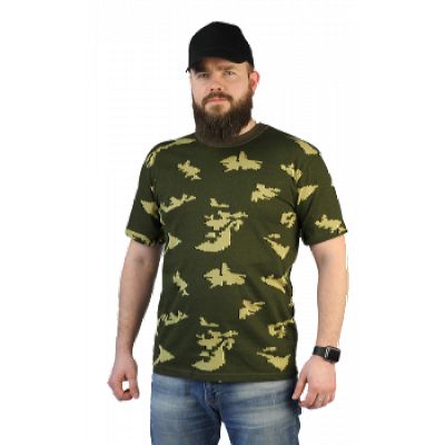 Футболка кмф Граница хаки